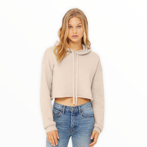 Ultra-Soft Crop Hoodie Sweatshirt